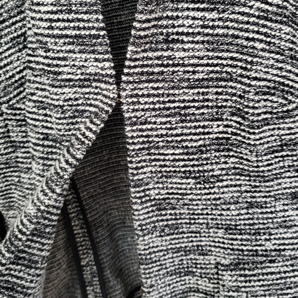 Talbots Black & White Blazer (Sz 14) Koch - Picture 3 of 5